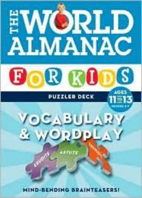 World Almanac Puzzler Deck: Vocabulary & Wordplay Ages 11-13 - Grades 6-7 - World Almanac WORL