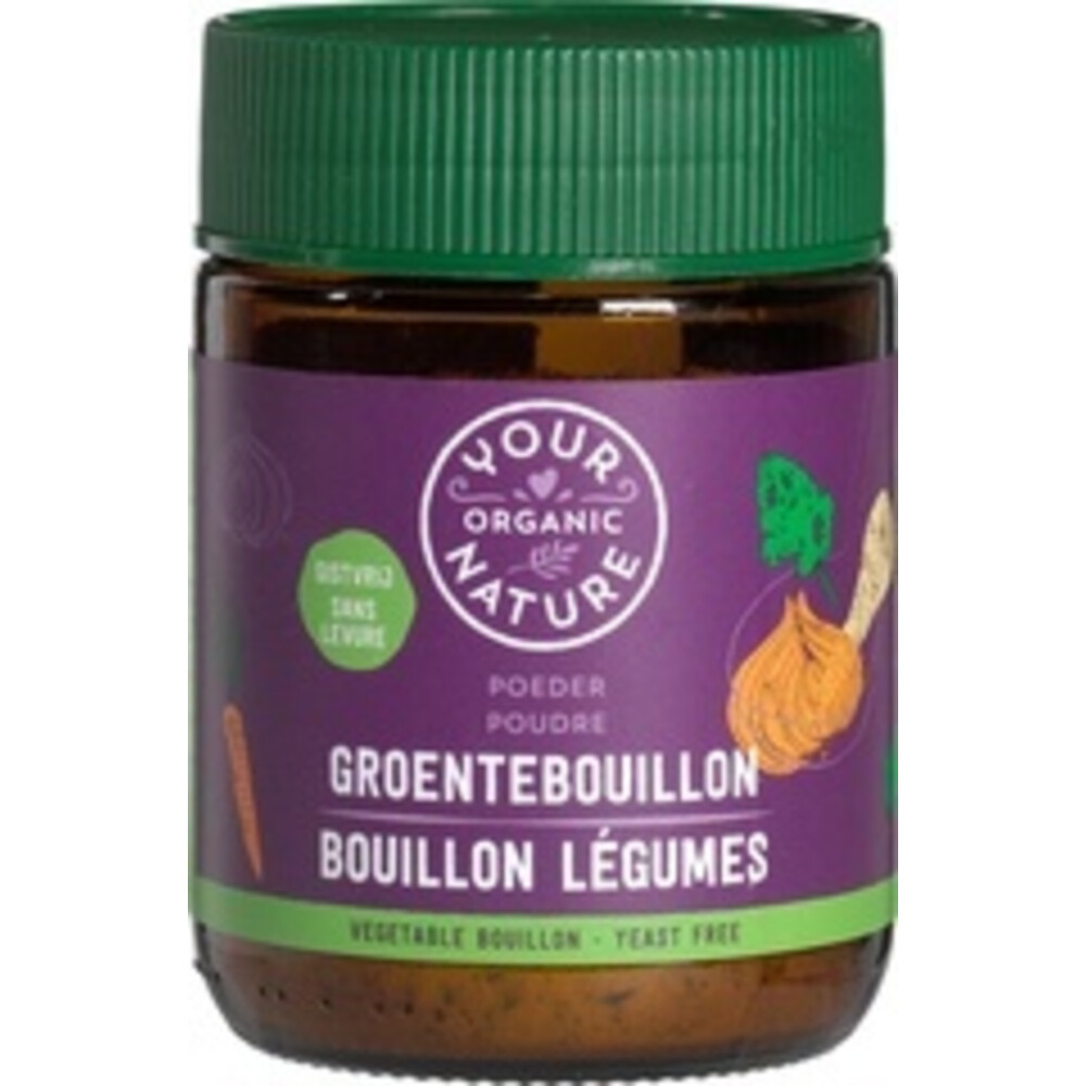 3x Your Organic Nature Heldere Groentebouillon Bio150 gr