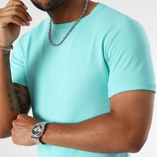 Tee Shirt Oversize Turquoise