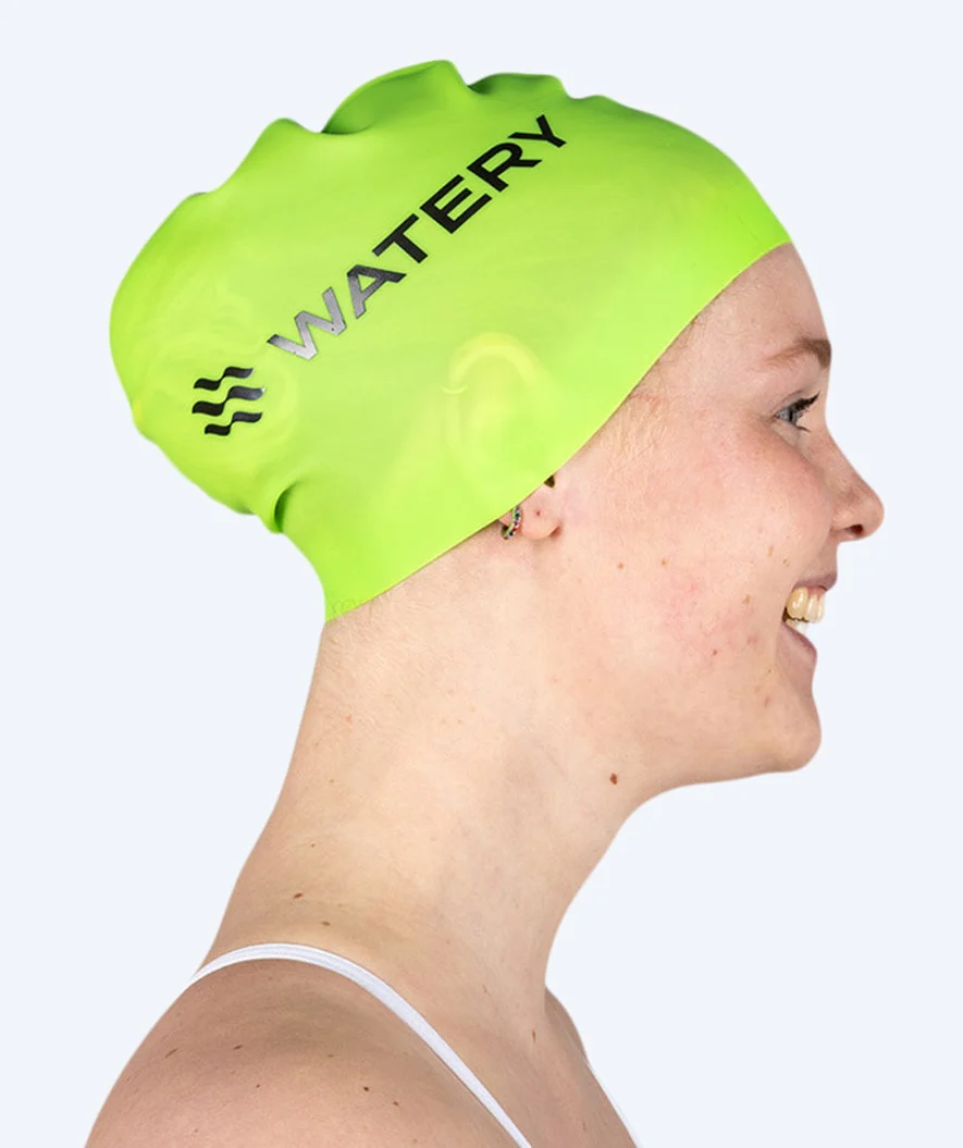 Watery badehætte (fra 10 år) - Signature - Fluo grøn