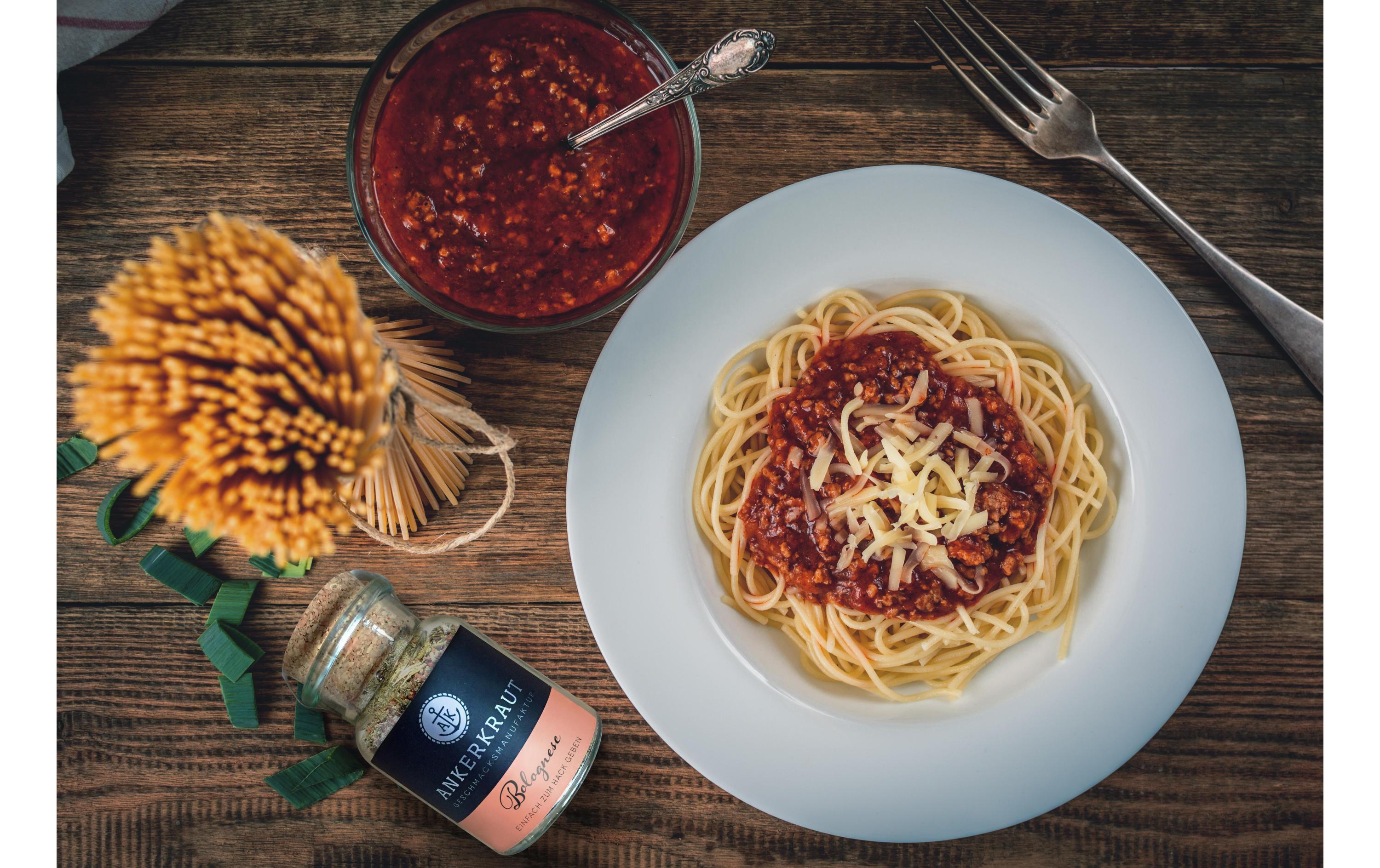 Gewürz Spaghetti Bolognese 100 gMischung würzender Zutaten für Bolognese