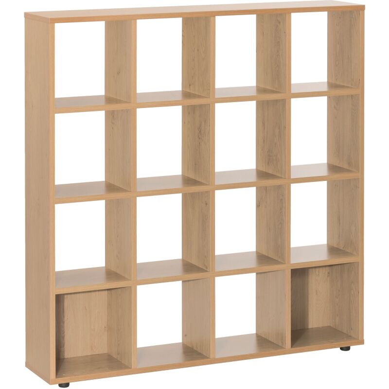 Bibliothèque bois 16 cases Intuitiv'