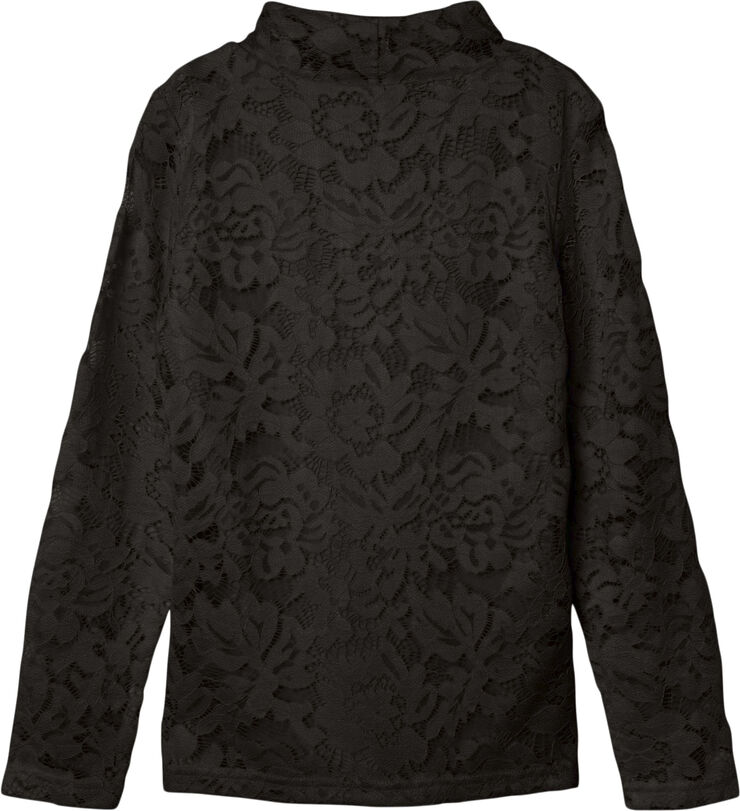 Name It NKFRYDIA LS MOCK NECK LS TOP Blå