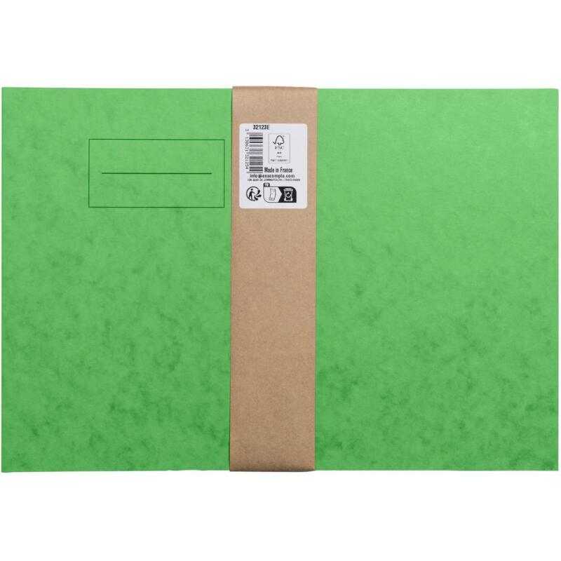 Protège cahier carte lustrée 225g - 17x22 cm