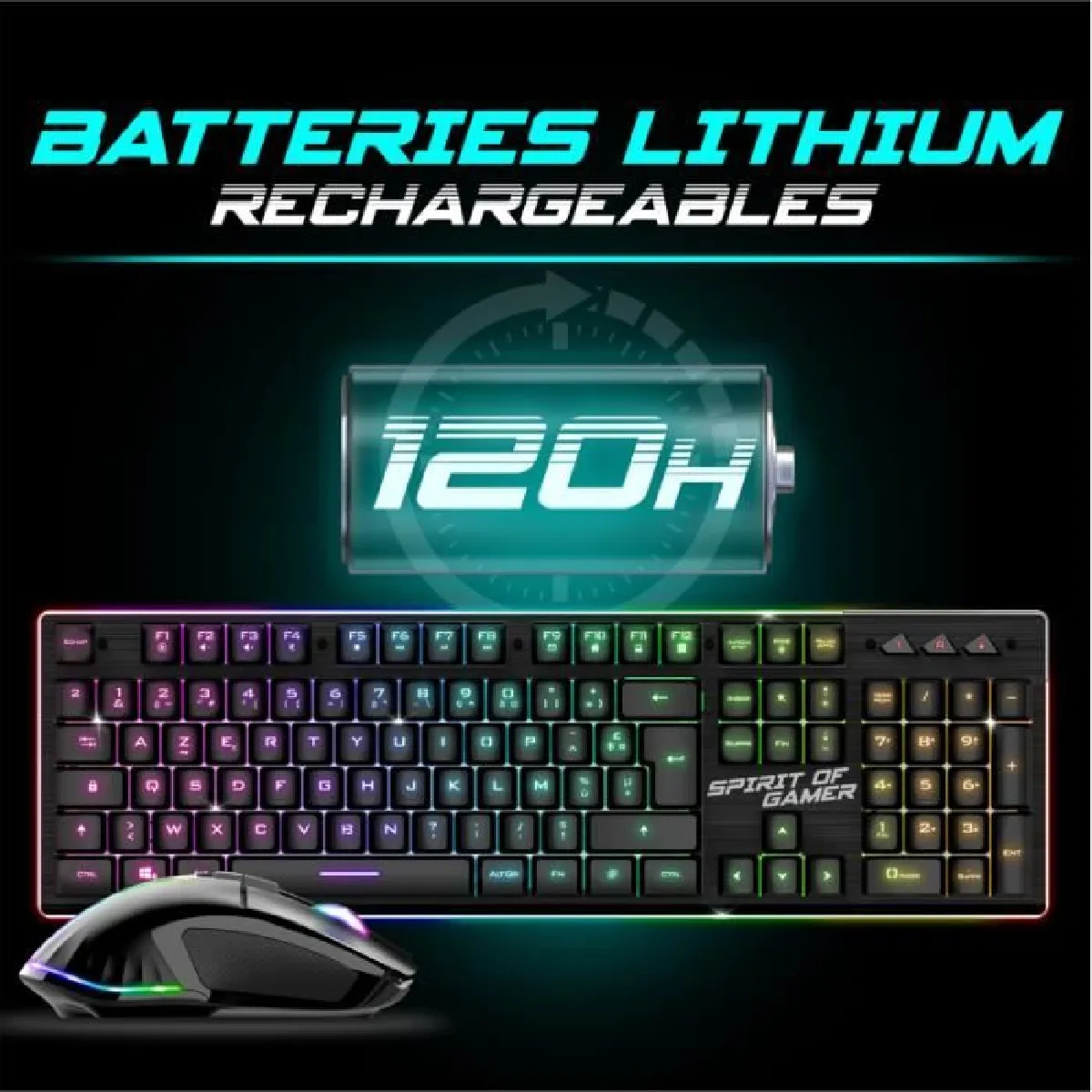Under Control Pack Gamer Wireless Spirit of Gamer