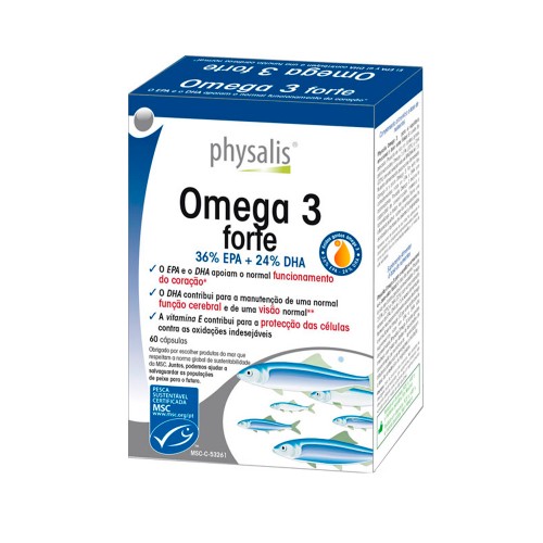 Physalis Ómega 3 Forte 60 cápsulas