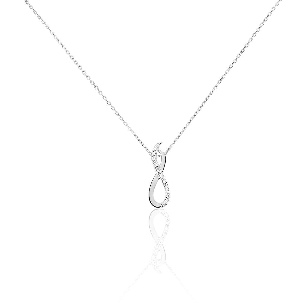 Collier Osanna Or Blanc Diamants