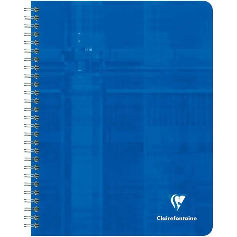 Cahier reliure intégrale 17x22 cm 224 pages petits carreaux - Assortis
