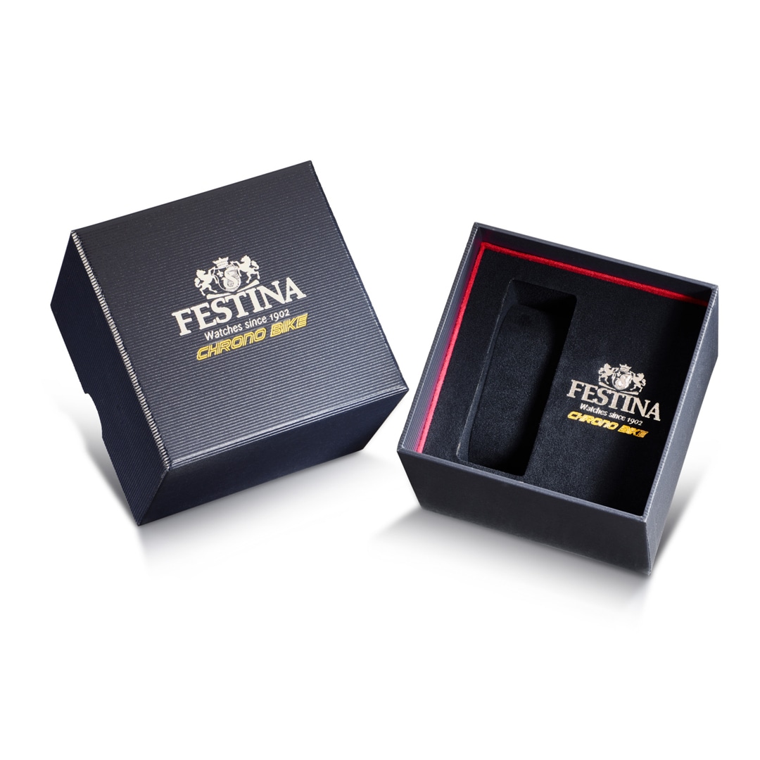 Festina Chrono Bike 2022 Edelstahl / Schwarz
