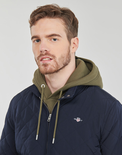 Gant - QUILTED WINDCHEATER - Marine