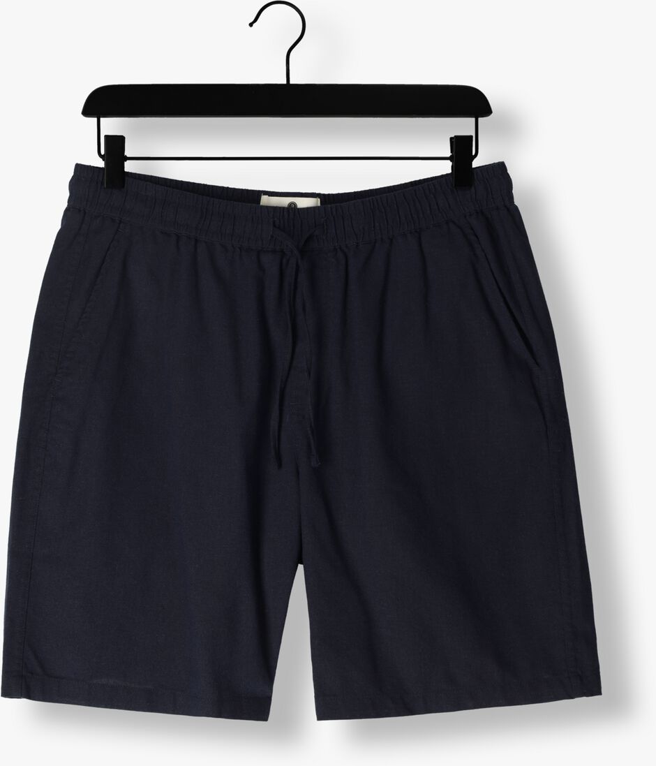 ANERKJENDT donkerblauwe anerkjendt korte broek aklt james cot/linen ela shorts