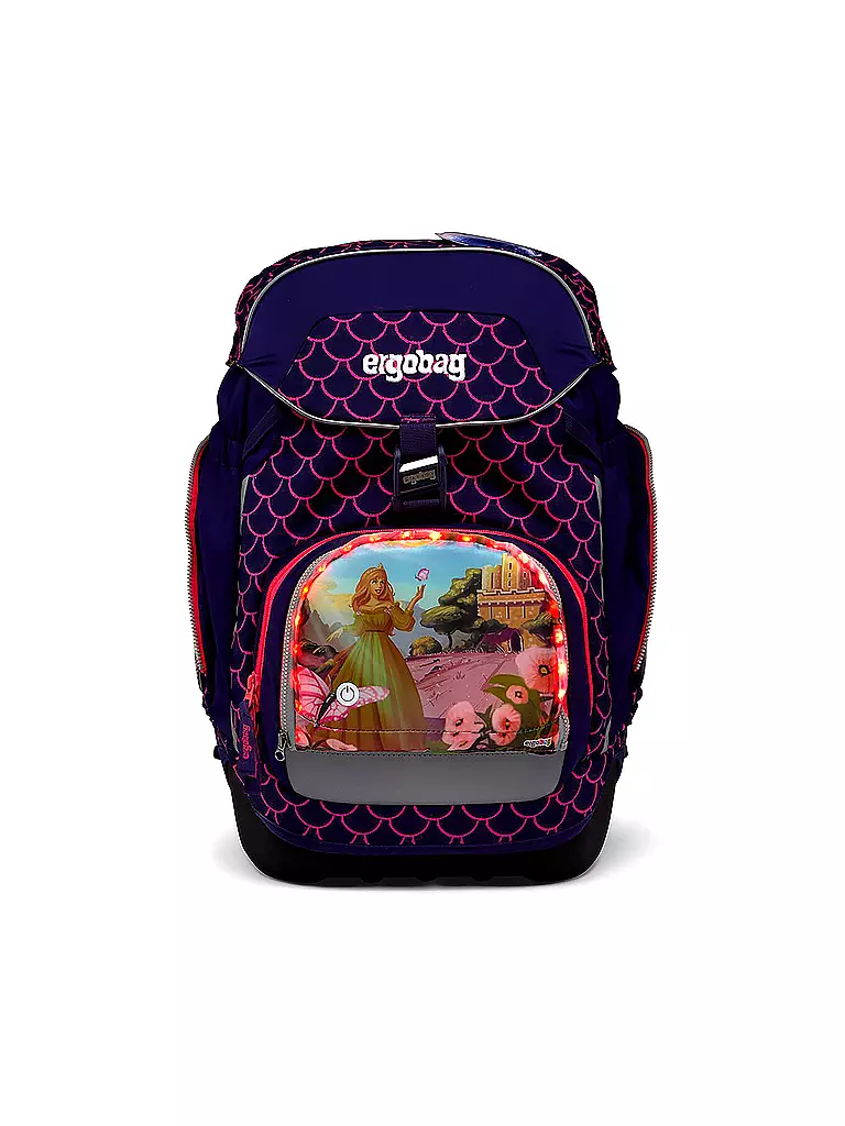 ERGOBAG Zip Set Zippies LED Prinzessin bunt