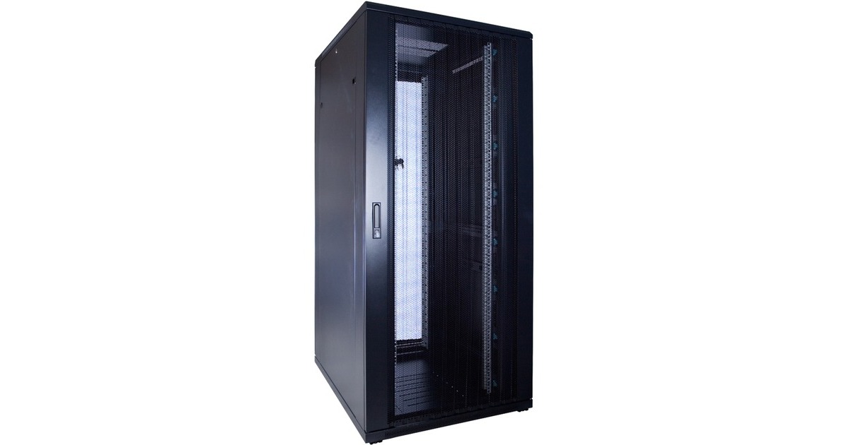 DSI37U serverkast met geperforeerde deur - DS8037PP server rack  (Zwart, 800 x 1000 x 1800mm)