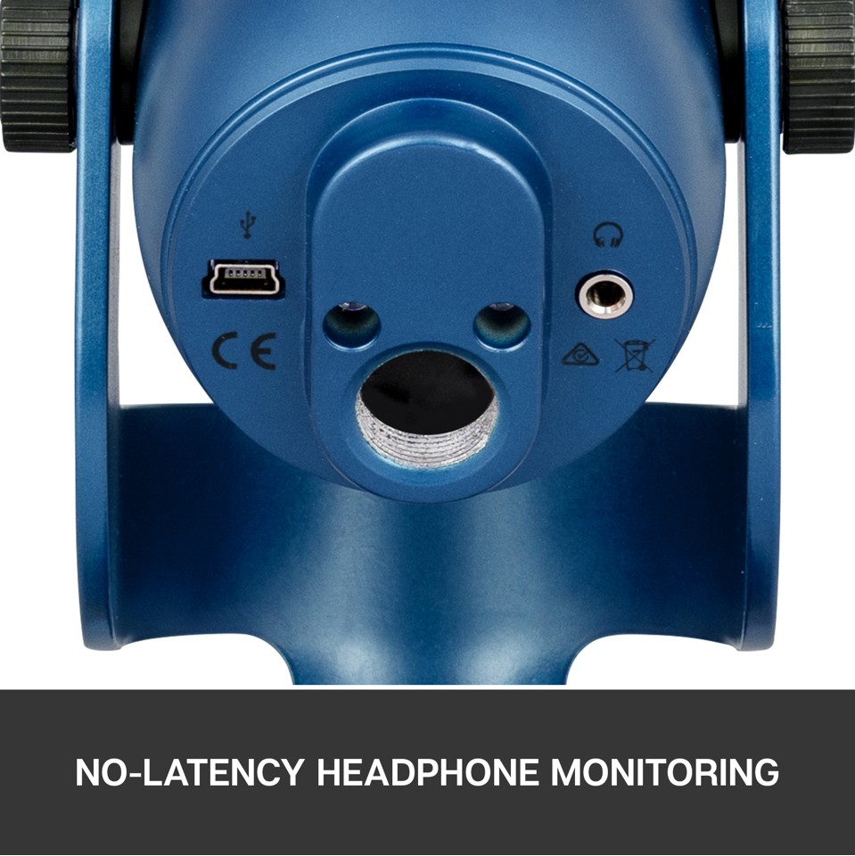 Blue - Microphone Yeti Midnight Blue