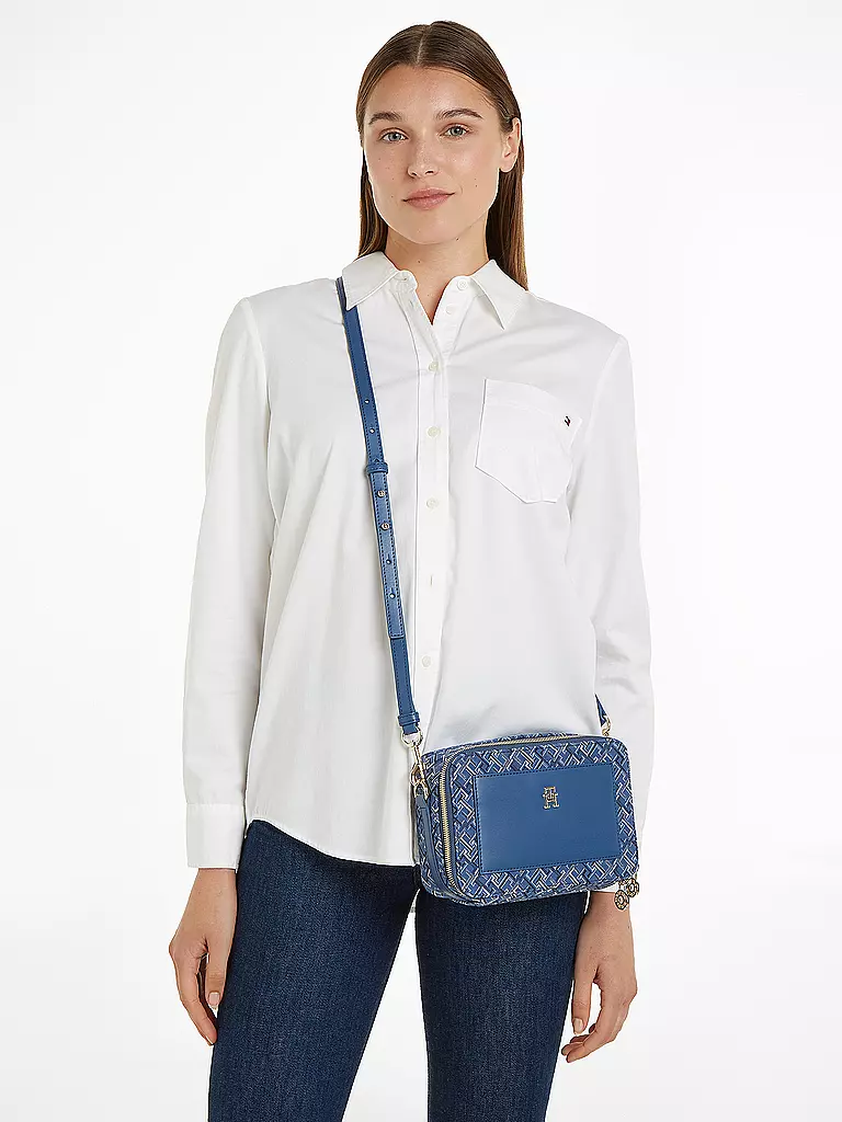 TOMMY HILFIGER Tasche - Umhängetasche TH DISTINCT blau