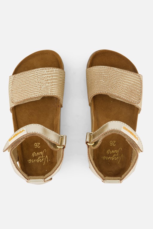 Vingino Floor Sandalen goud Leer