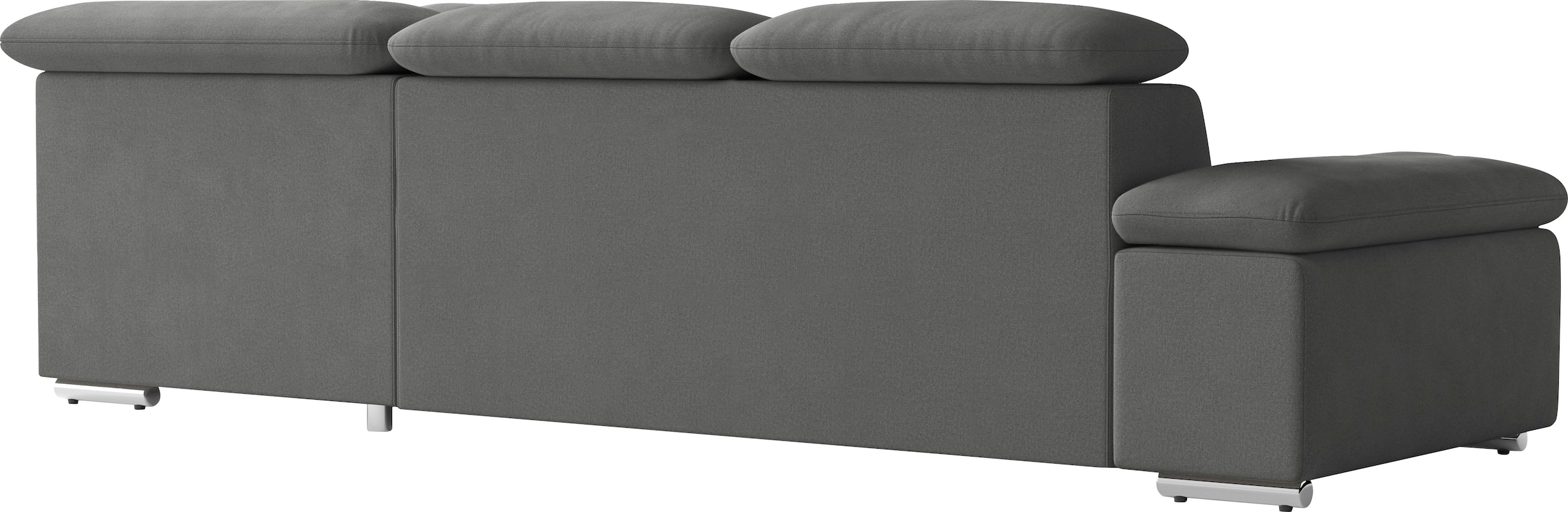 sit&more Ecksofa »Valentine L-Form, B: 272 cm« mit Arm- & Kopfteilverstellung, optional mit Bettfunktion
