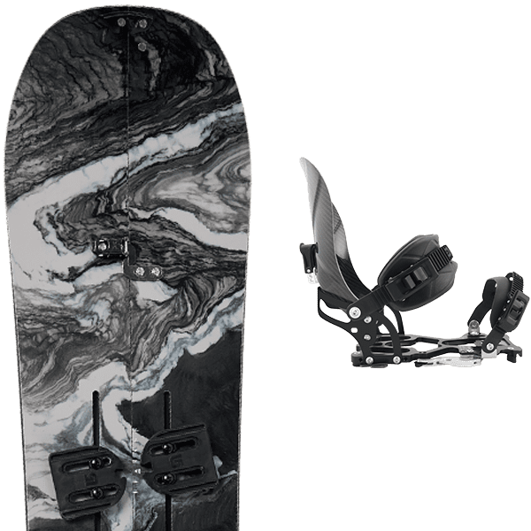 Pack splitboard BURTON FLIGHT ATTENDANT SPLITBOARD + Fix
