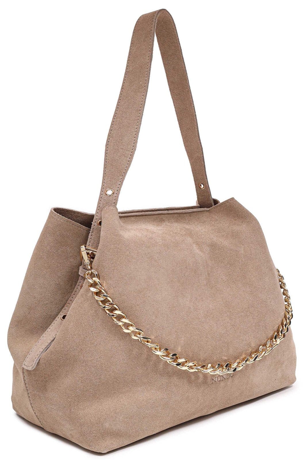 Núnoo Chiara Suede W. Gold beige