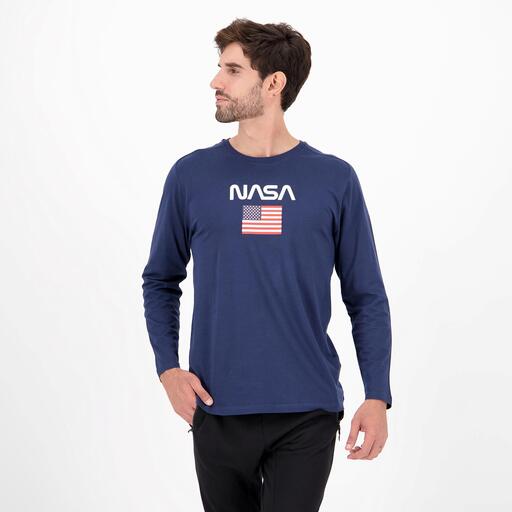 Camiseta com a bandeira da NASA