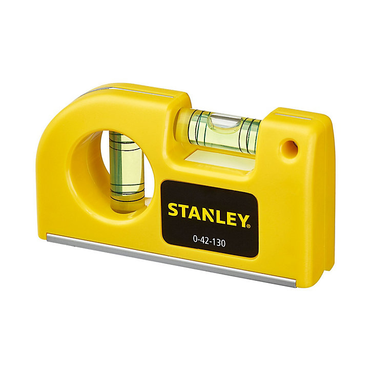 Niveau à bulle Stanley 8.5 cm, 2 fioles