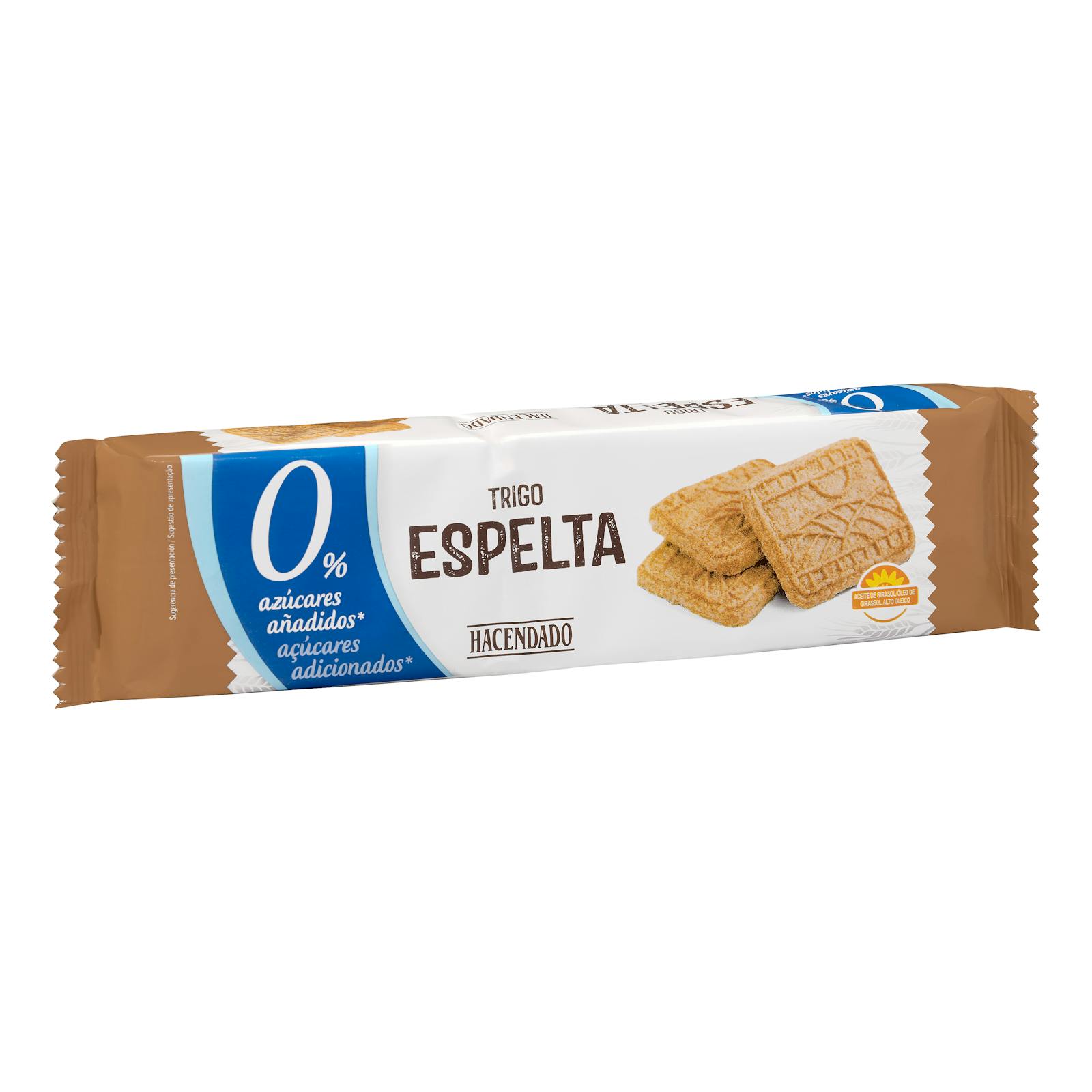 Biscuits à l'épeautre Hacendado 0% sucres ajoutés