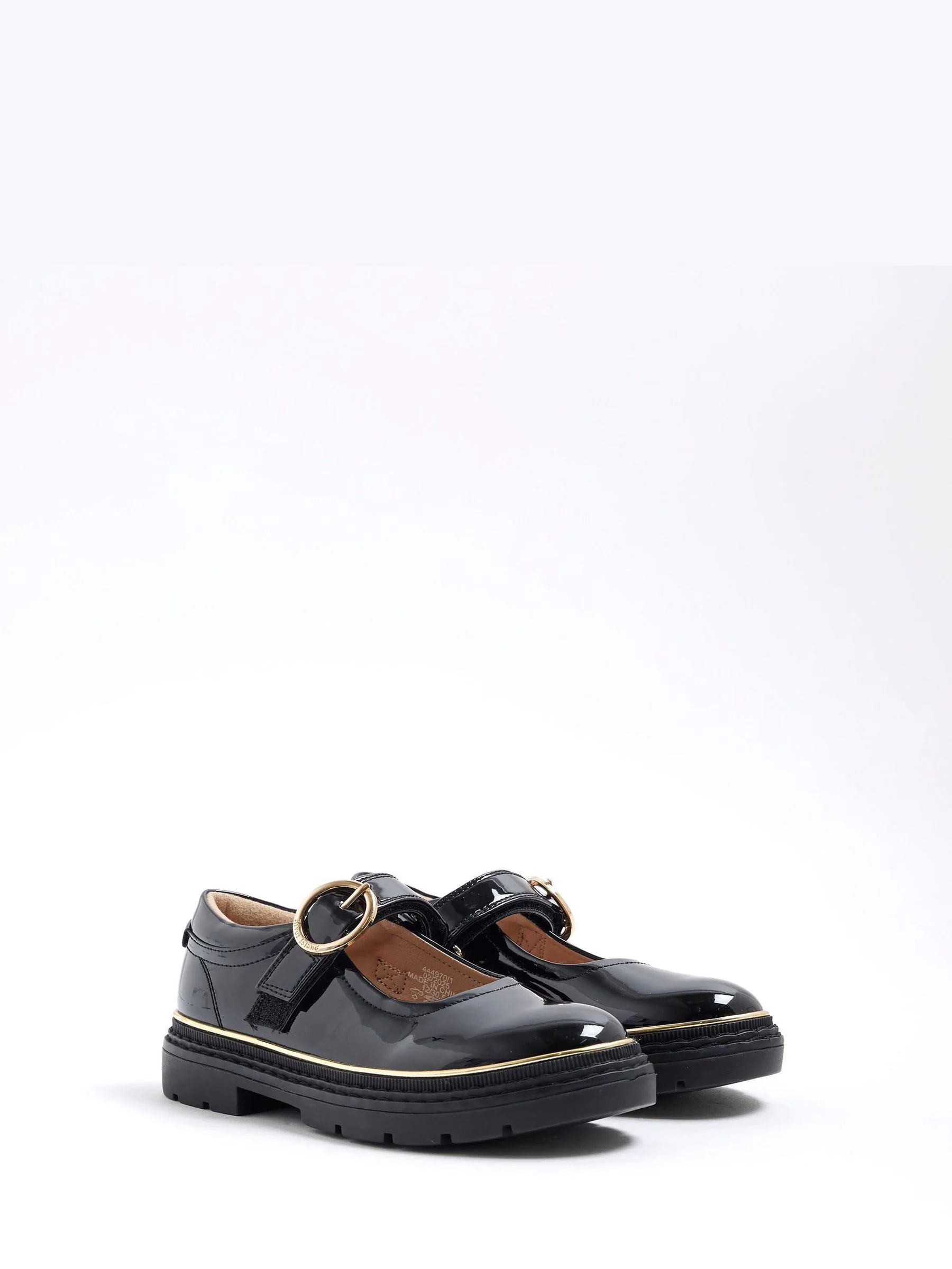 River Island Oval Buckle Mary Jane Shoes