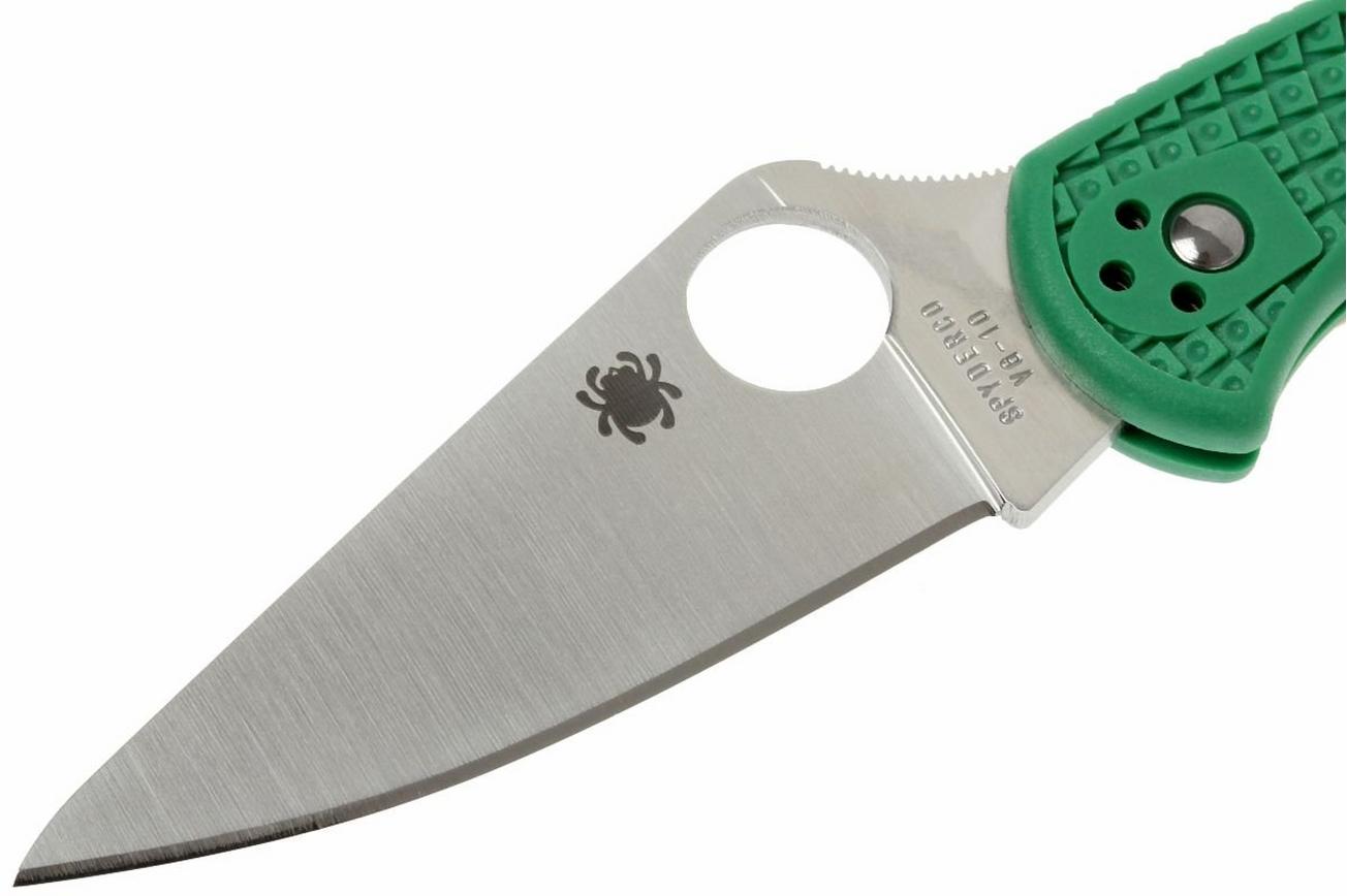 Spyderco Delica 4 Green C11FPGR zakmes