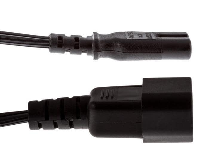Diggelmann Gerätekabel 0.4 m C7-C14 Gerätekabel 0.4 m C7-C14