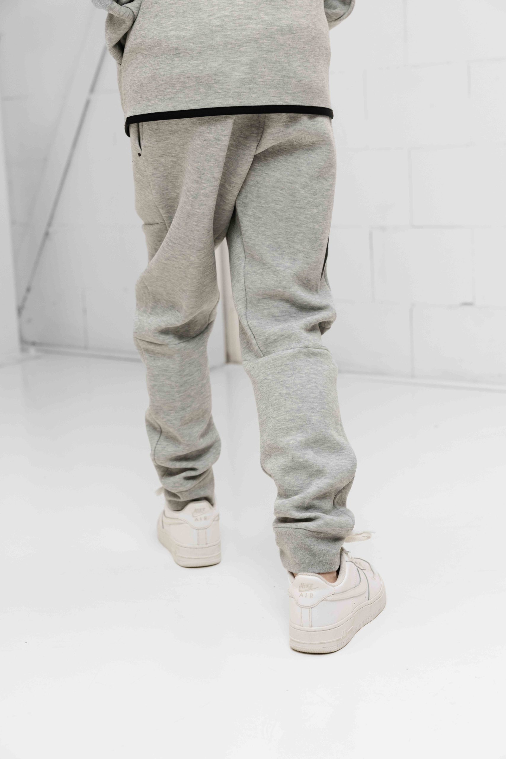 Nike Tech Fleece Trainingspak Kids Grijs
