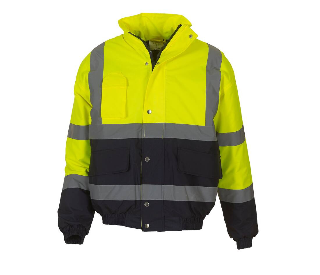 YOKO YK218 - Veste bomber haute visibilité
