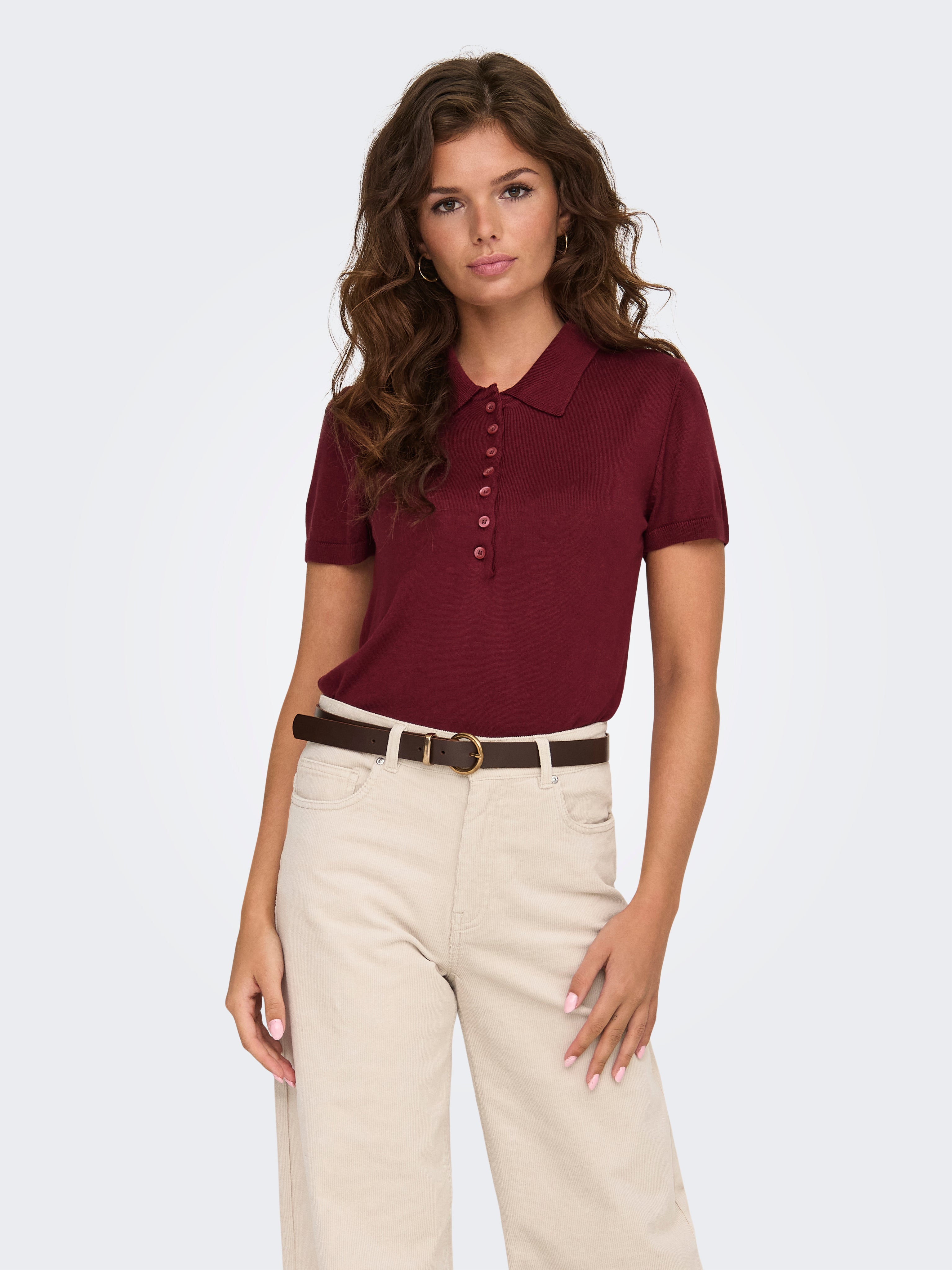ONLCATHRINE Polo Cabernet
