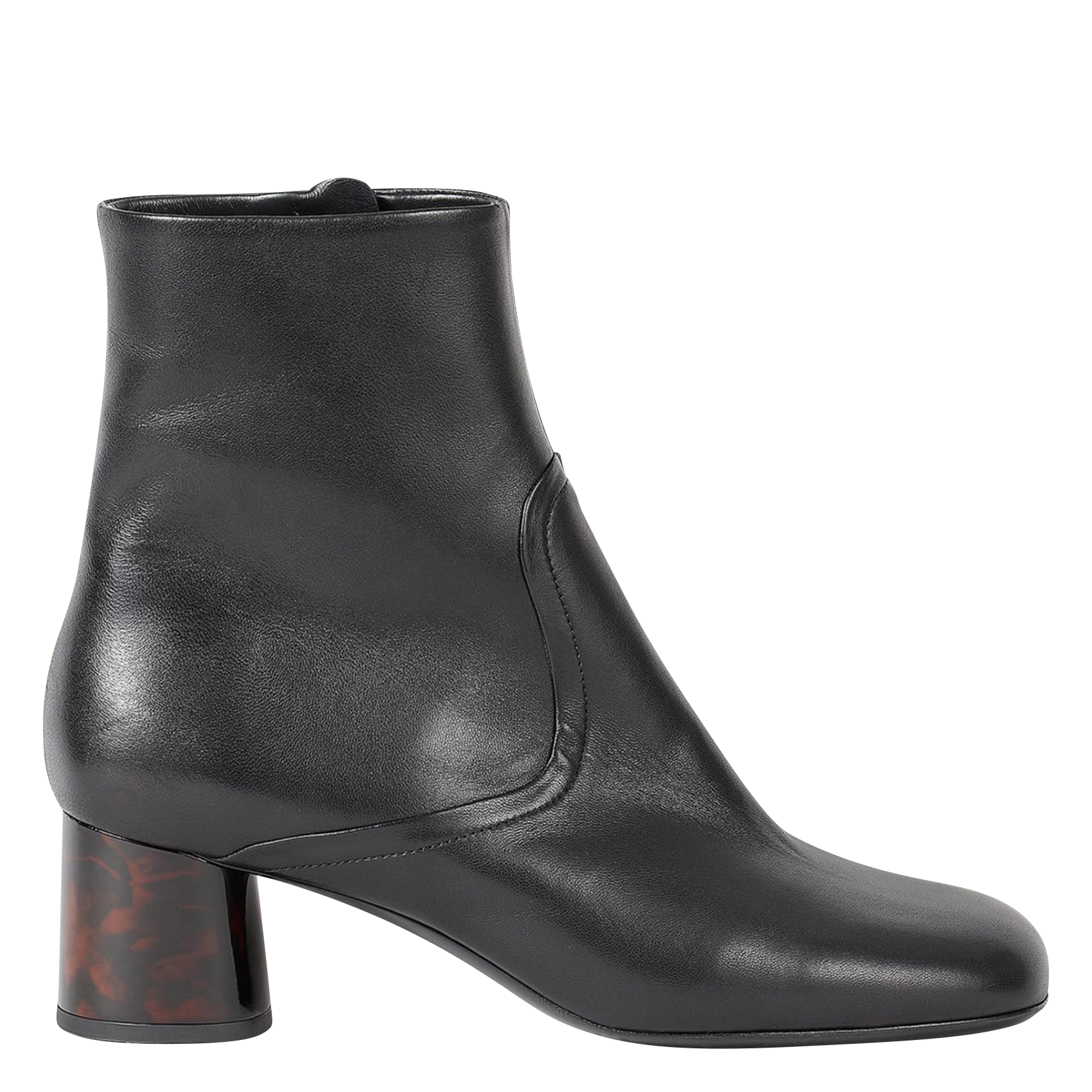 Bottines en cuir | Noir