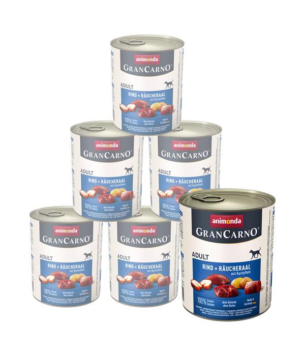 animonda GRANCARNO® Nassfutter Adult, 6 x