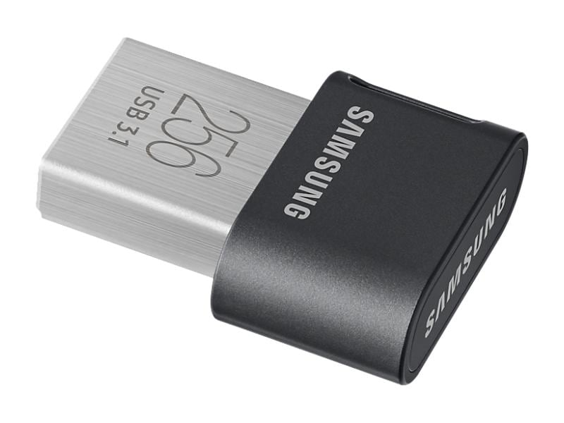 Samsung USB-Stick Fit Plus 256 GB USB-Stick mit 256 GB Speicherkapazität und 400 MB/s Lesegeschwindigkeit