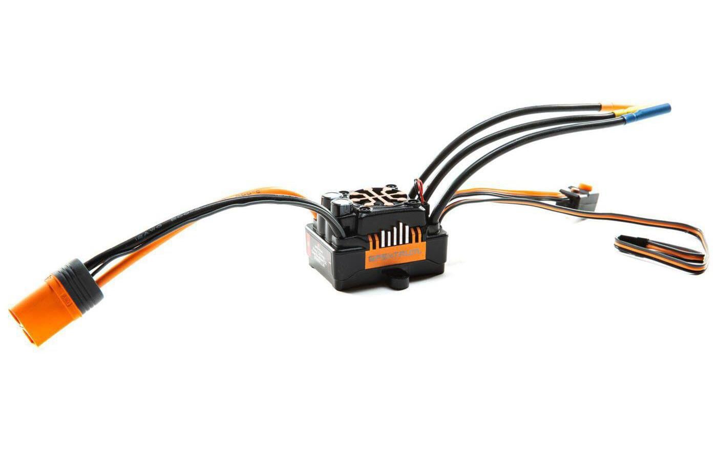 Brushless Regler Firma 130A Smart ESC 2-4S<br>Spektrum Smart Brushless Regler für Fahrzeuge
