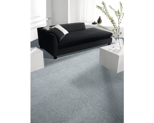 Velours tapijt Verona, kleur 90 lichtgrijs, 400 cm breed (per meter verkocht)
