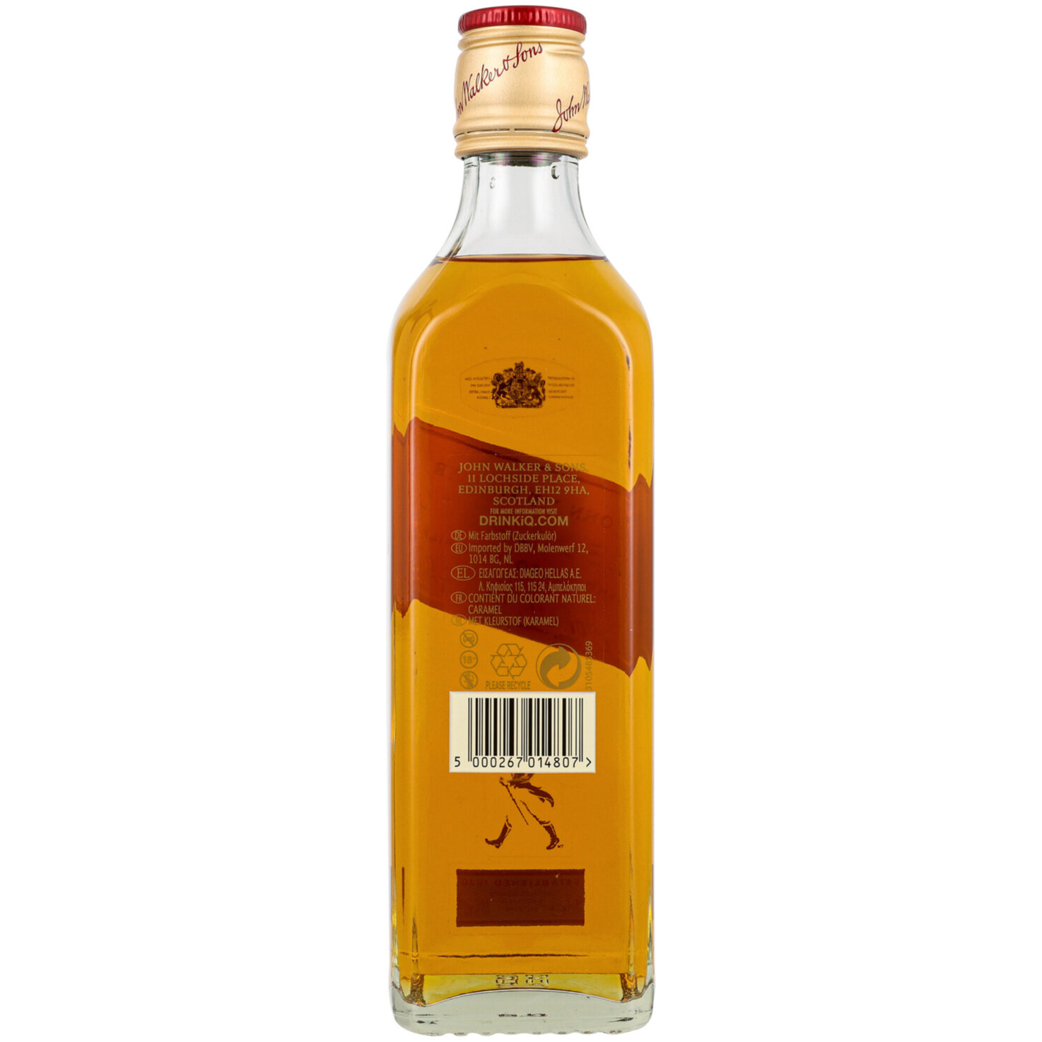 Whisky Johnnie Walker Red Label Old Scotch -35cl
