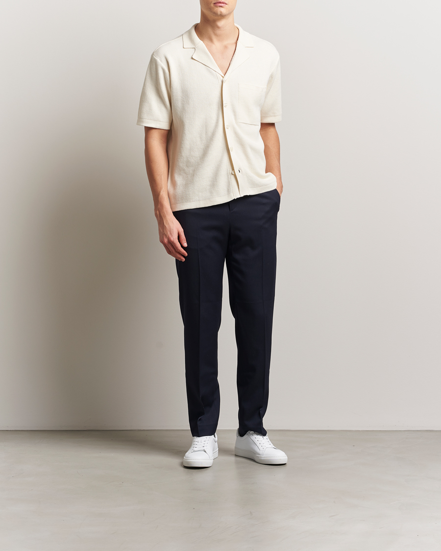KnowledgeCotton Apparel Knitted Short Sleeve Shirt Eggret