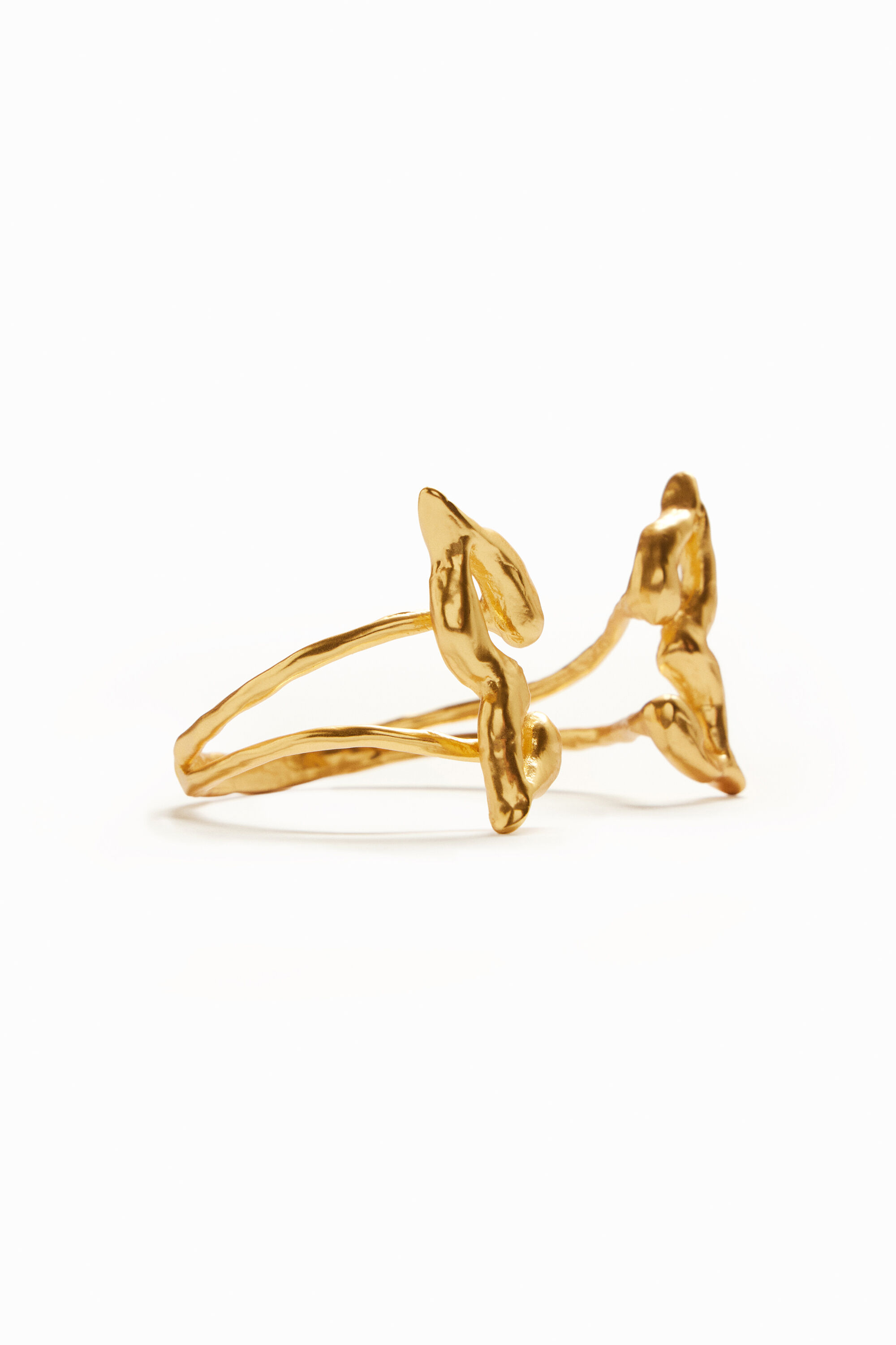 Bracelet papillon plaqué or Zalio