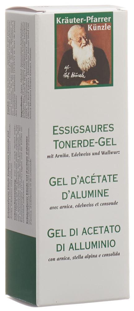 KUENZLE Essigsaures Tonerde-Gel Gel Tb 100 g