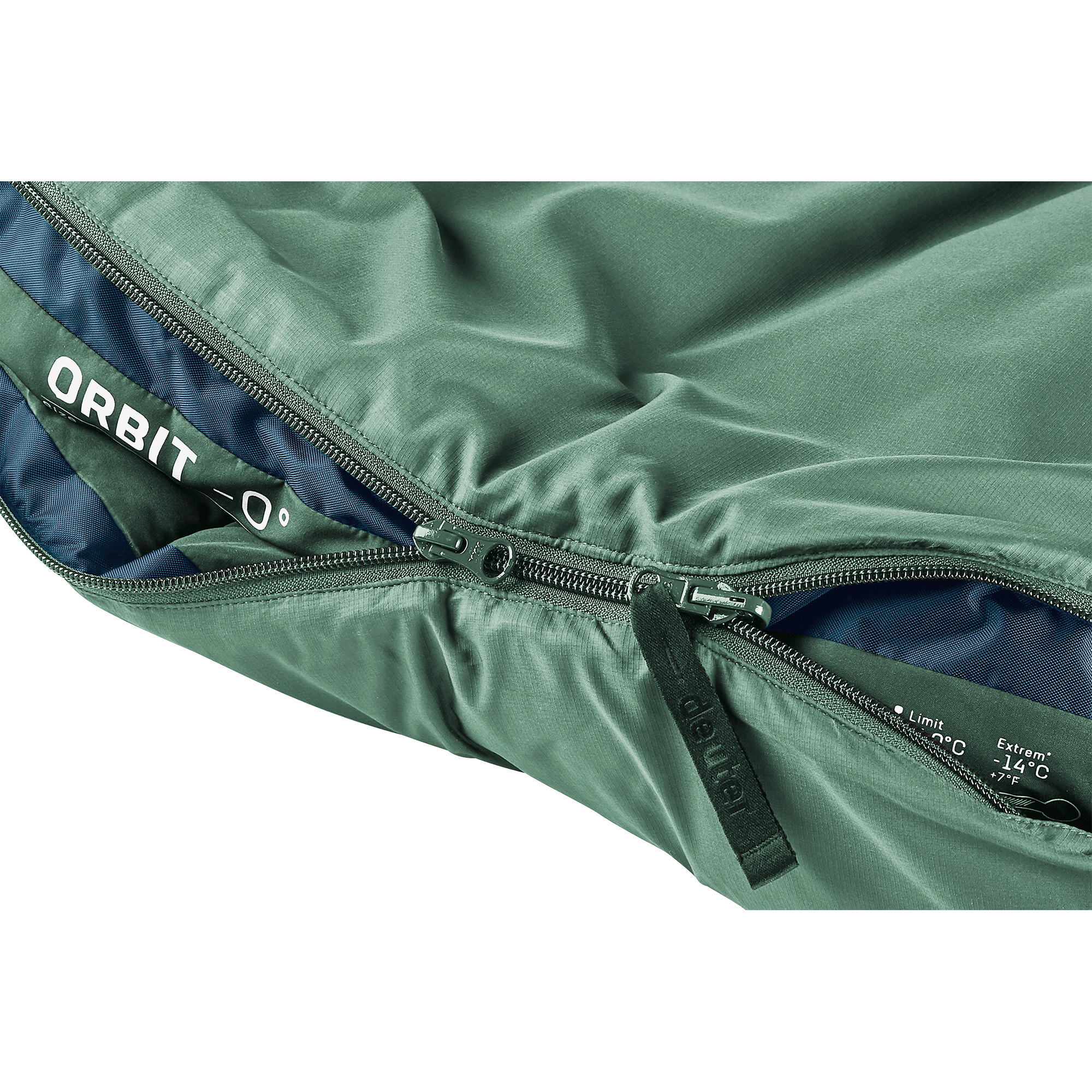 deuter Orbit 0° EL Schlafsack ivy