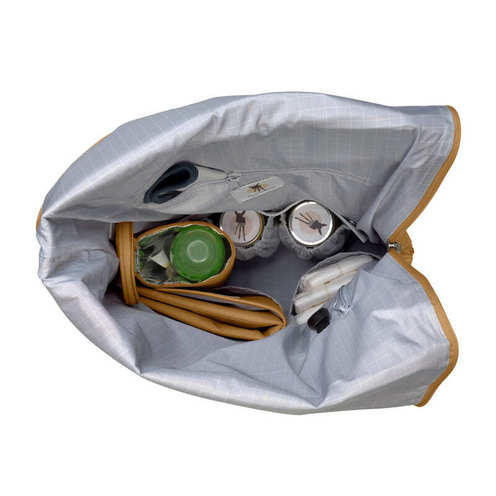 Sac à dos RollTop Curry Green Label - LASSIG