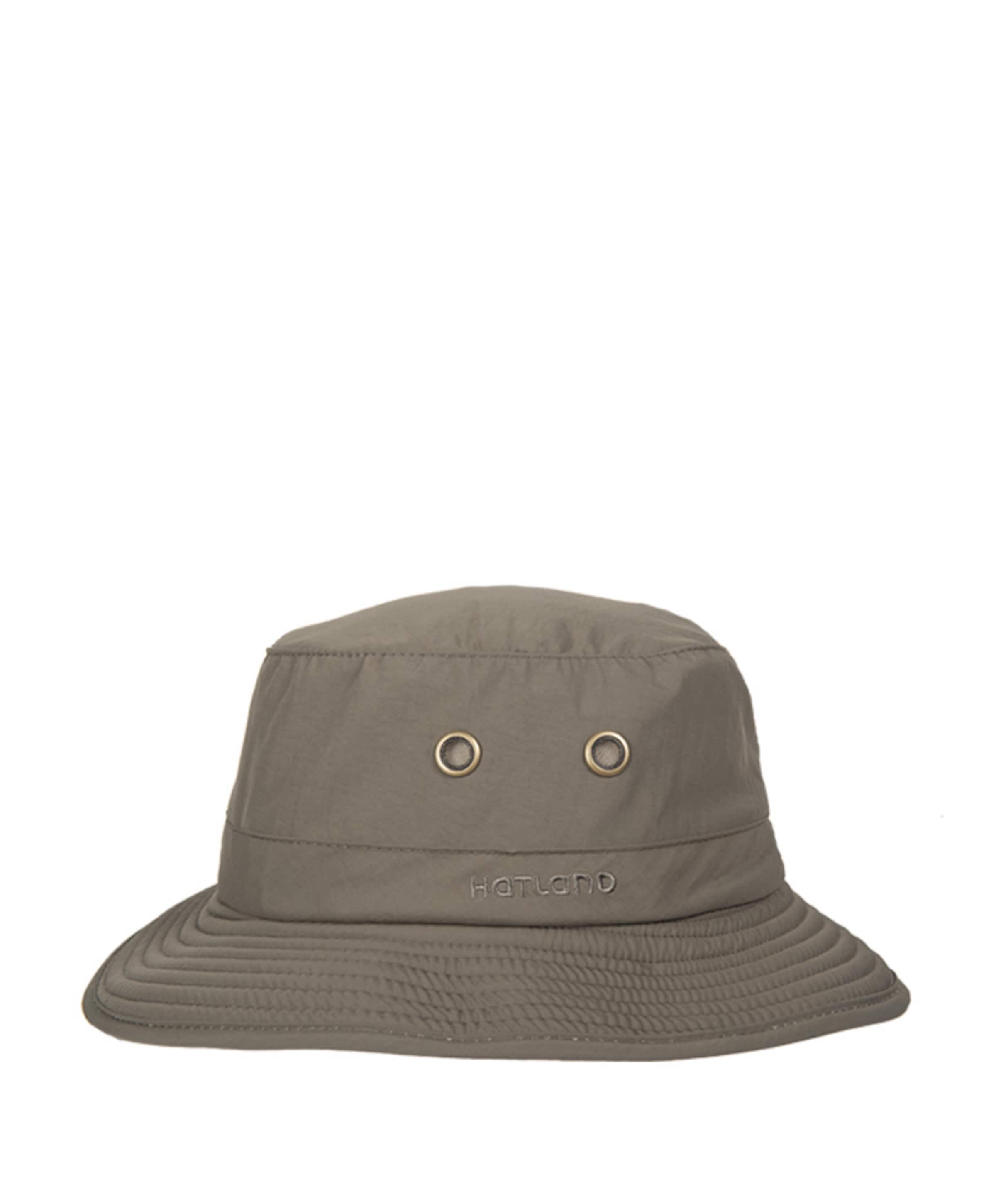 Hatland Heren bucket hat groen