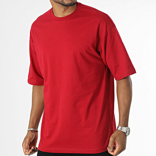 Tee Shirt Oversize Large Rouge