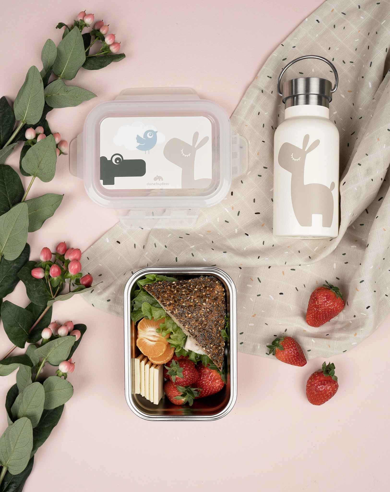 Edelstahl-Thermosflasche LALEE (350ml) in sand