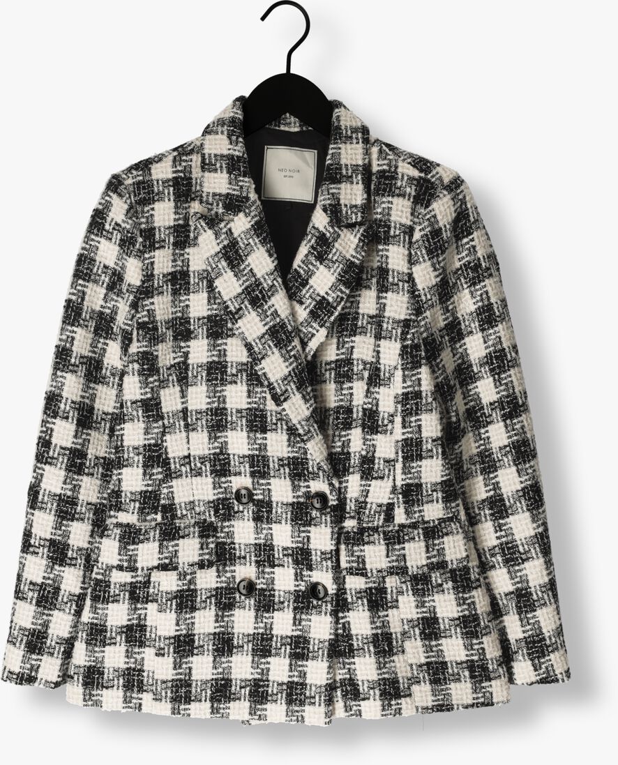NEO NOIR zwarte neo noir blazer vivi chic boucle blazer