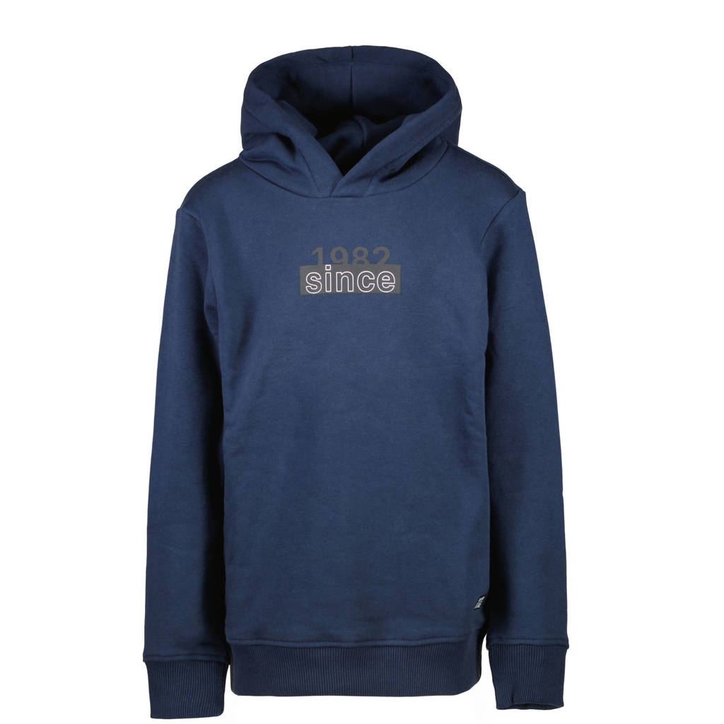 Cars hoodie XAVIO met tekst donkerblauw