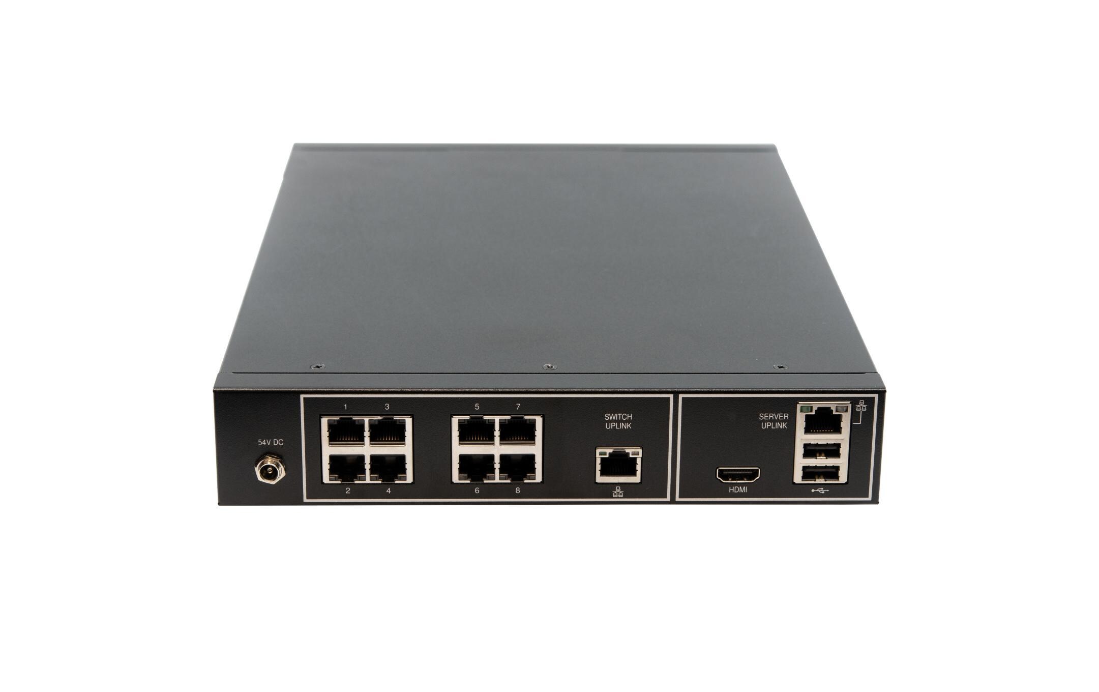 Camera Station S2108 Appliance 2 TB, 8 Kanal<br>All-in-One-Rekorder für einfache Installationen