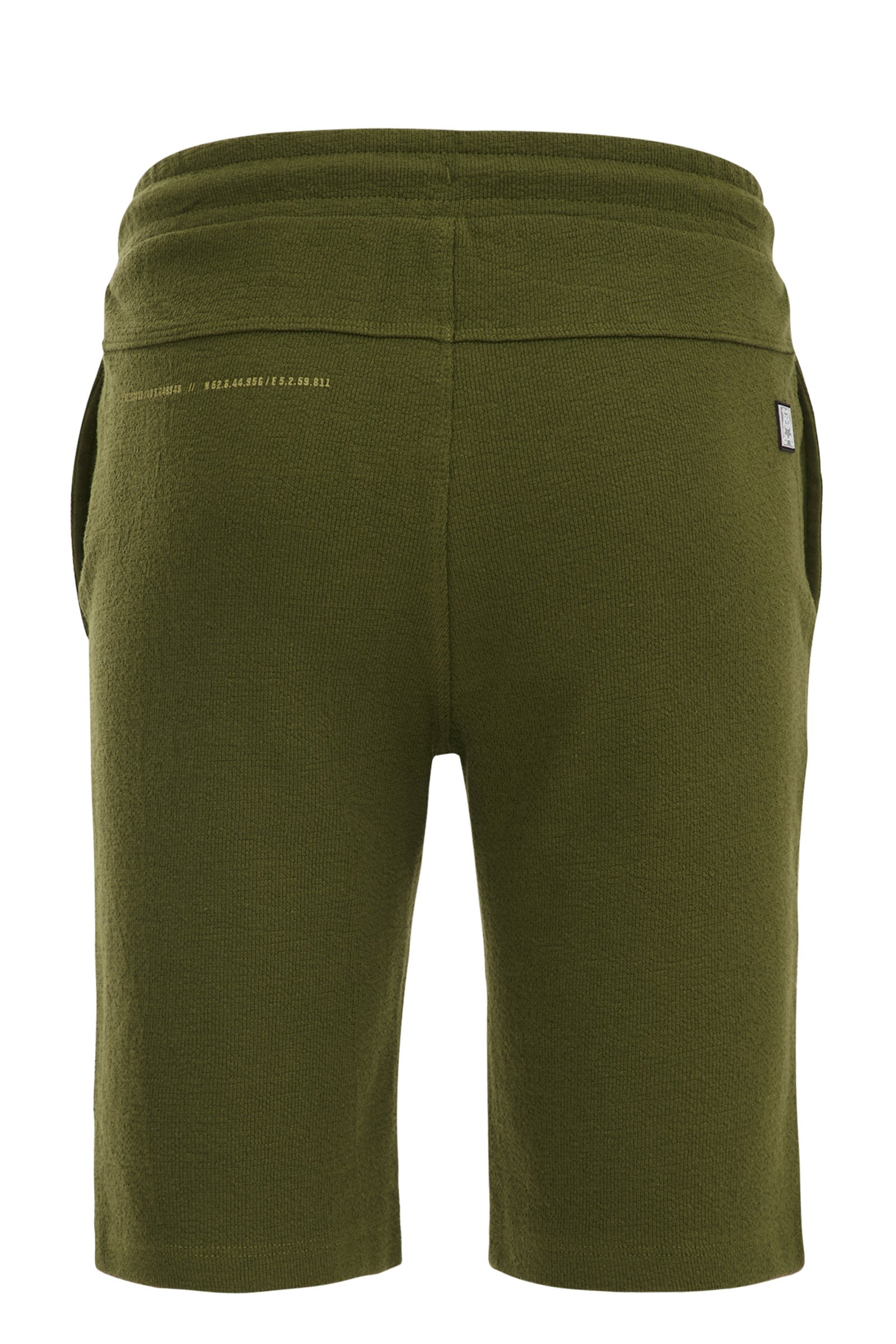 Jongens sweatshort met structuur Salty Dog Mosgroen